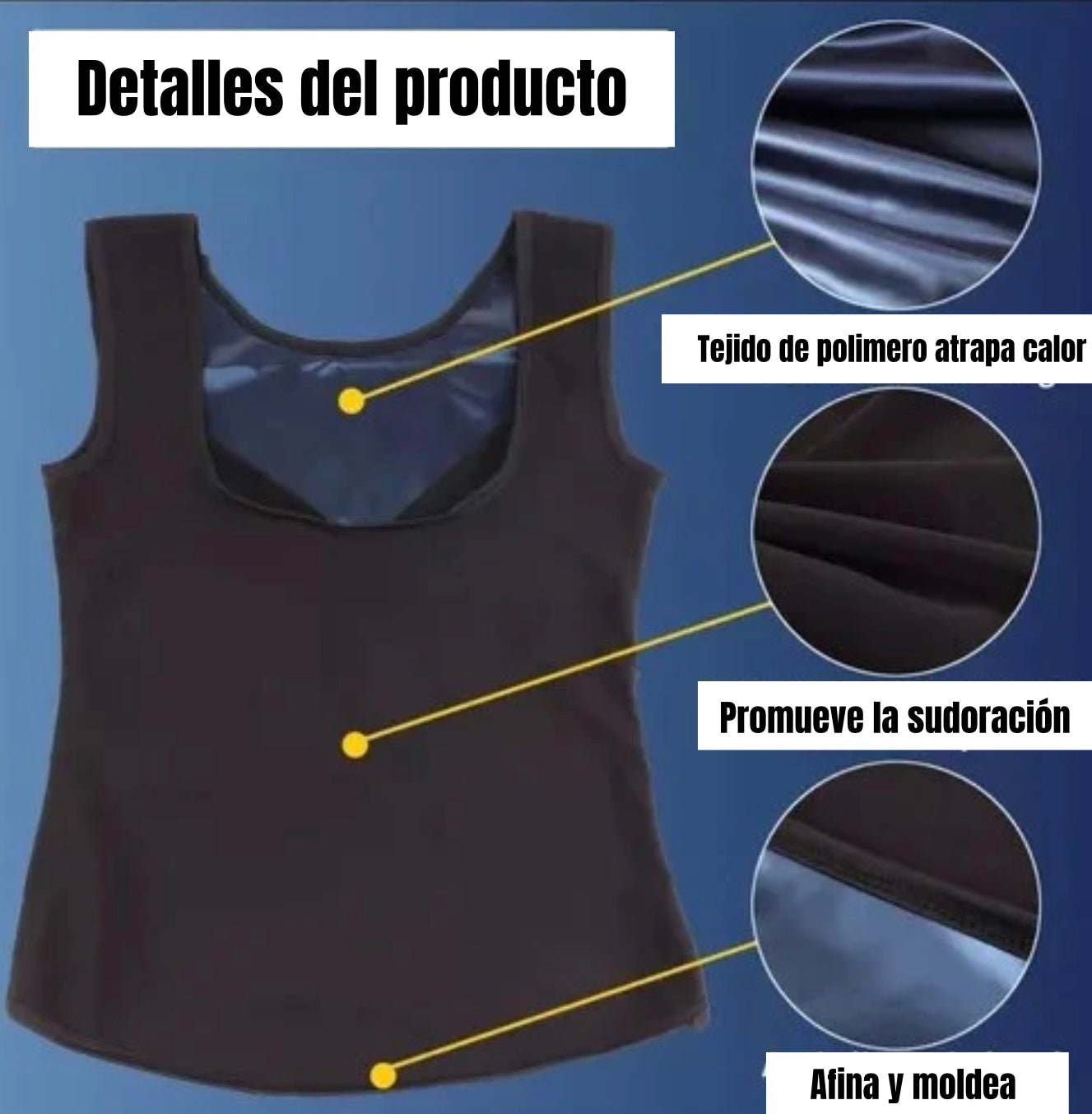 SC™ | Sweat Shaper® | Faja Chaleco Reductor